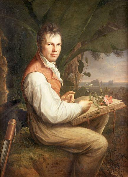 Alexander von Humboldt, Friedrich Georg Weitsch
